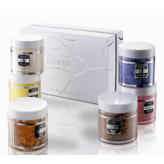 Body Scrub Gift Set Size 8 Pieces