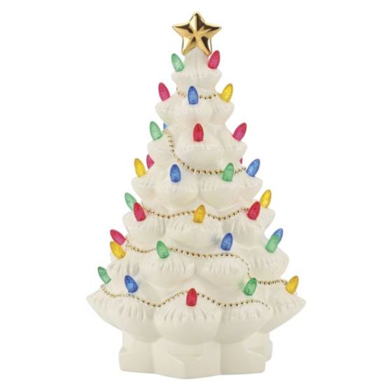 Treasured Traditions Lit Holiday Tree Ivory