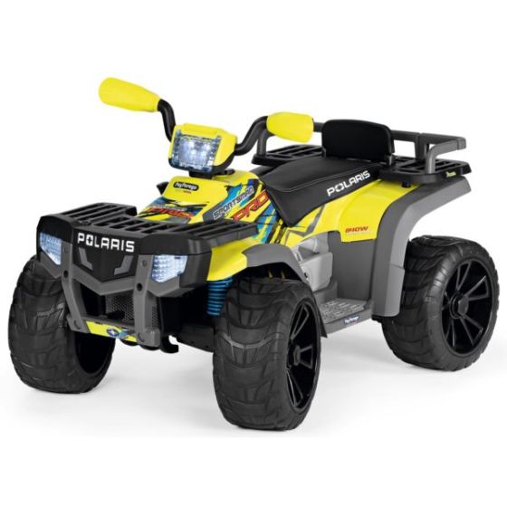 Polaris Sportsman Pro Citrus 24V Ride-On Yellow