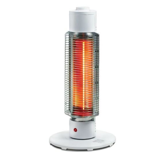 Graphite Portable Indoor Space Heater (White)