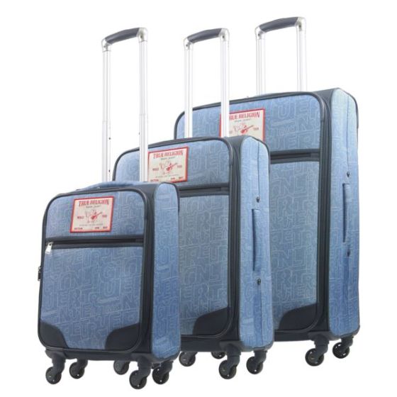Soft Sided Spinner Luggage Set Size 3 Pieces