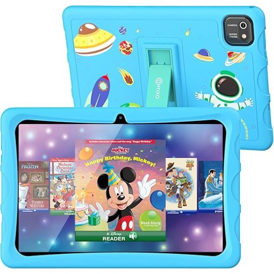 K103-A Blue 10-Inch Kids 64GB HD Tablet
