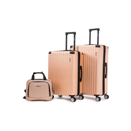 Costa Mesa 3 Pc. Luggage Set - Champagne