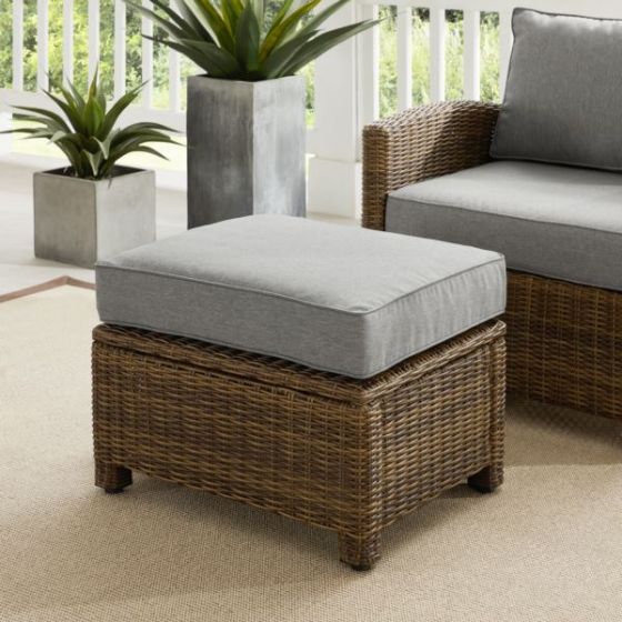 Bradenton Wicker Outdoor Ottoman