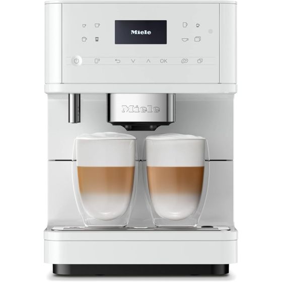 Miele CM 6160 MilkPerfection Lotus White Countertop Coffee Machine