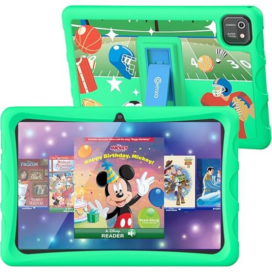 K103-A Green 10-Inch Kids 64GB HD Tablet