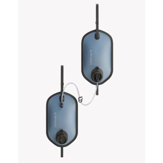 Peak 8L + 8L Gravity Water Filter System w/ Safe Storage Mountain Blue