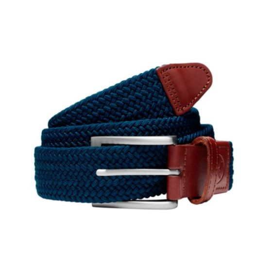 Puma Braided Weave Golf Belt - Deep Navy/L/XL