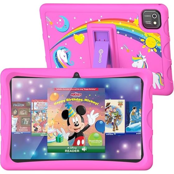 K103-A Pink 10-Inch Kids 64GB HD Tablet
