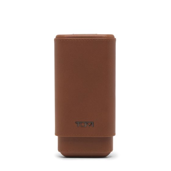 Tumi Travel Accessories Cigar Case - Cognac