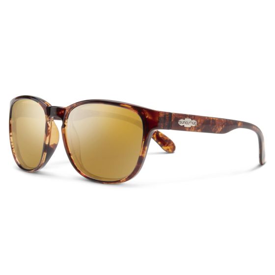 Suncloud Loveseat Polarized Sunglasses - Tortoise/Sienna Mirror