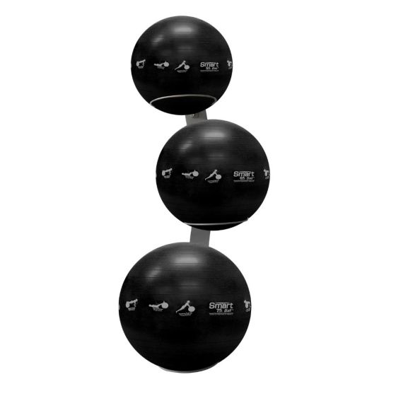 Studio Wall-Mounted Stability Ball Rack Package