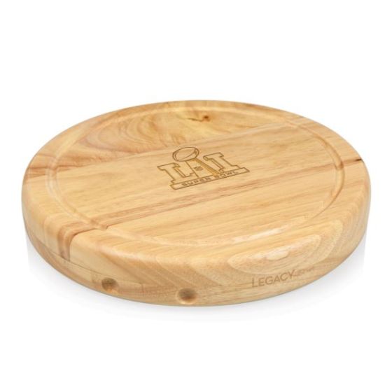 Super Bowl 51 - Circo Cheese Cutting Board & Tools Set, (Parawood)