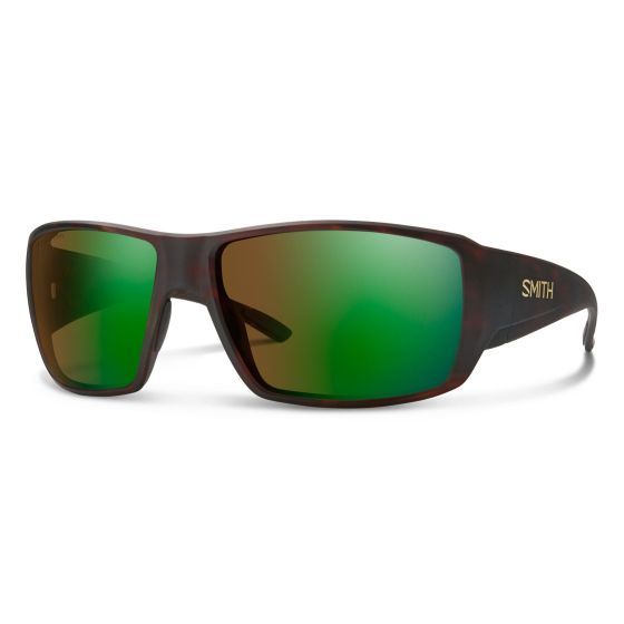 Smith - Guide's Choice Sunglasses- (Frame) Tortoise; (Lens) Brown Green Mirror