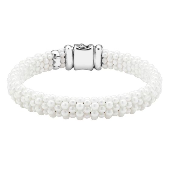 18k Caviar Ceramic Bracelet