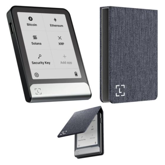 Ledger Flex Crypto Wallet Bundle in Charcoal
