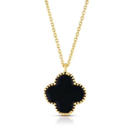 Black Clover Necklace