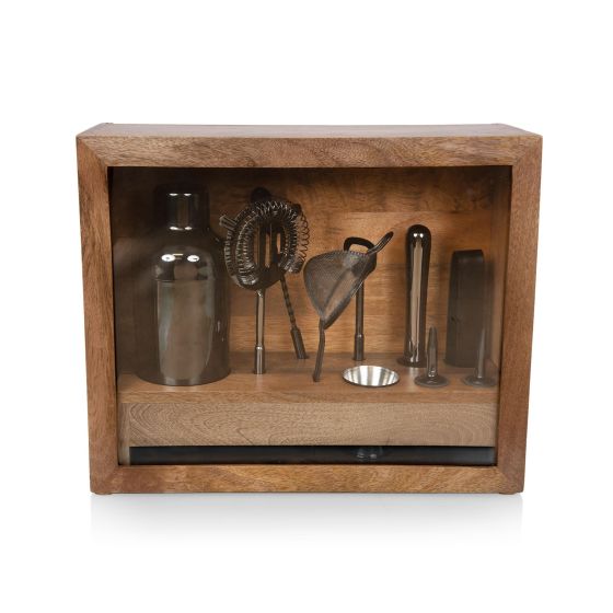 Old Fashioned Bar Set - Mango Wood