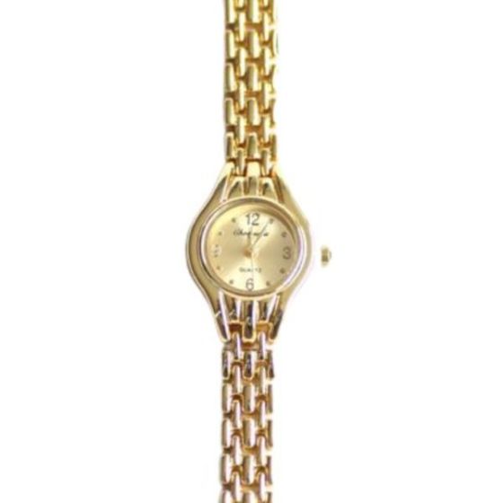 Ladies' Gold Tone Quartz Dress Watch