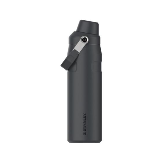 The IceFlow Bottle with Fast Flow Lid 24oz - Black