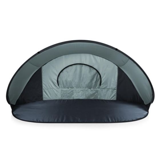 Manta Portable Beach Tent, Blue with Gray Accents