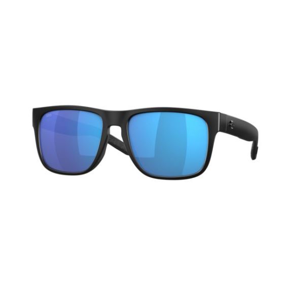 Spearo Polarized Sunglasses - Blackout/Blue Mirror