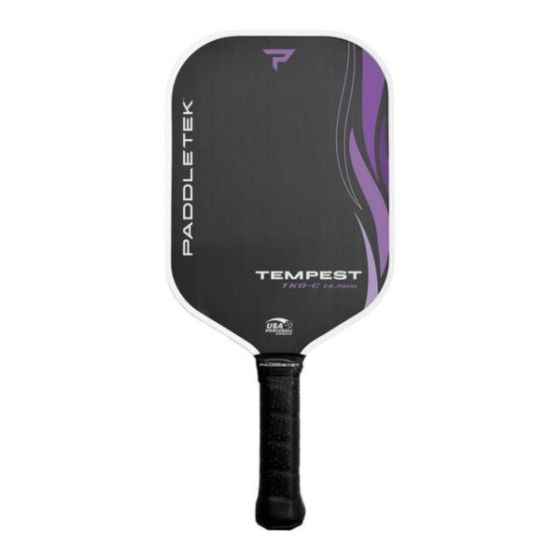 Paddletek Tempest TKO-C 14mm Pickleball Paddle - Wildfire
