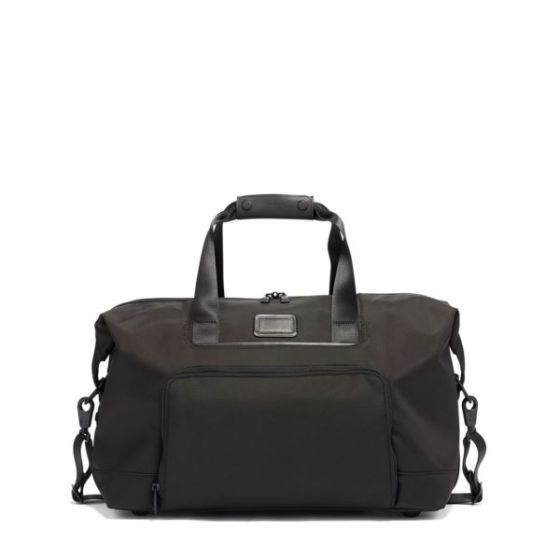 Alpha Double Expansion Travel Satchel- Navy