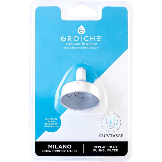 Parts and Accessories: 1 Cup Espresso maker 3 silicone seals +Filter set