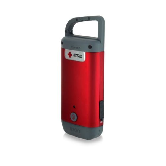 Clipray Crank Powered, Clip-On Flashlight and Smartphone Charger