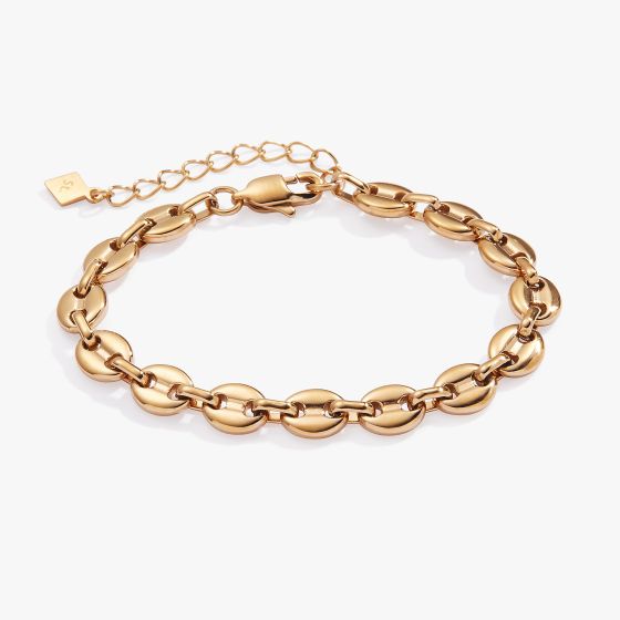 Mariner Chain Bracelet - Stainless Steel Gold
