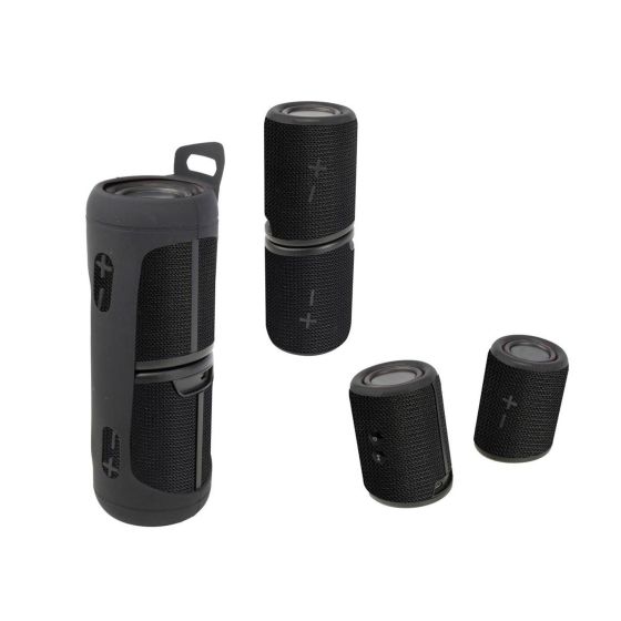 Magnetic+ Portable Dual Wirless Speakers Black