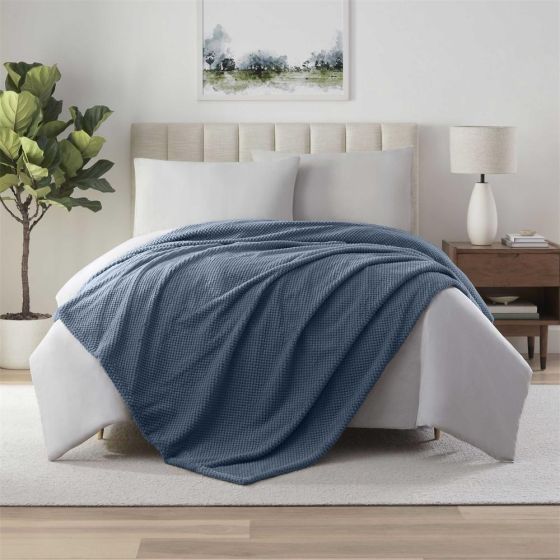 Plush Texture Blanket Size Full/Queen