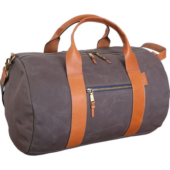 The Voyager Waxed Canvas Duffel Size 21