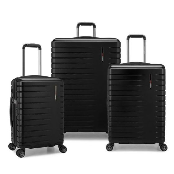 Archer 3 Piece Spinner Set, Charcoal
