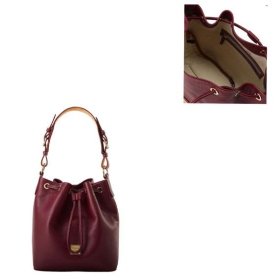 Lucca Leather Drawstring