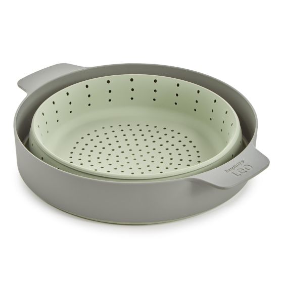 Leo Balance 2-In-1 Steamer & Strainer, 10
