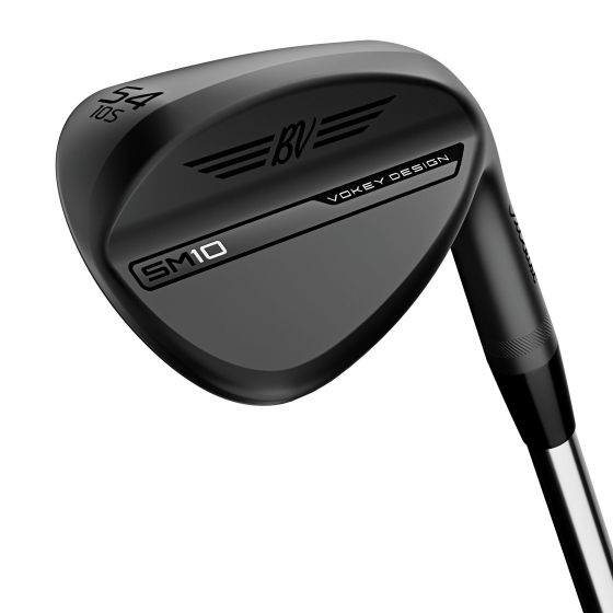 Titleist SM10 Jet Black Wedge - Steel Shaft - Right Hand/54.12 D