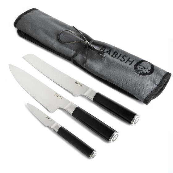 BWB 4 pc Cutlery Starter Set with Carry Roll