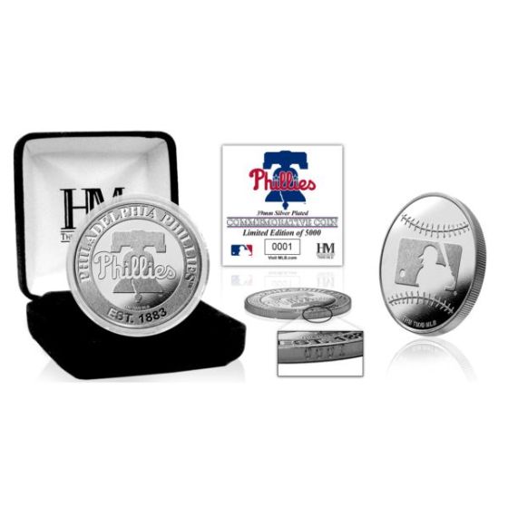 Philadelphia Phillies Silver Mint Coin