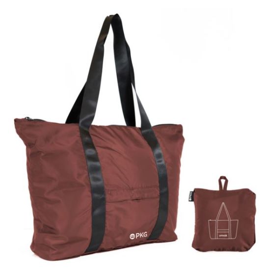 PKG umiak 33L Recycled Packable Tote - Rum Raisin