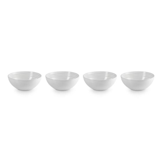 Set of 4 Vancouver Cereal Bowls White