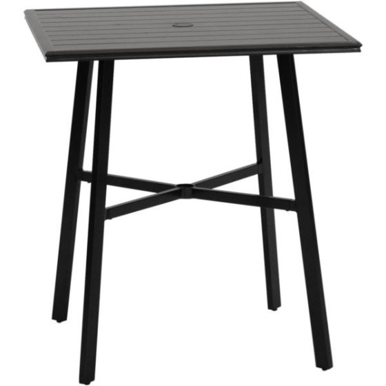 Commercial-Grade Counter-Height 42-in. Slat-top Dining Table