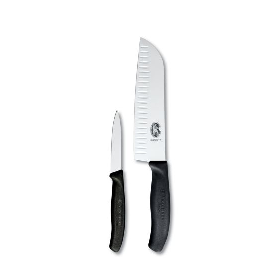 Swiss Classic 2 Pc Santoku Starter Set