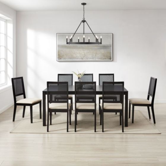 Greer 9-Piece Dining Table Set For 8