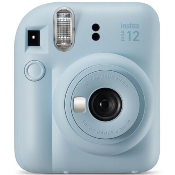 FUJIFILM INSTAX MINI 12 Instant Film Camera (Pastel Blue)