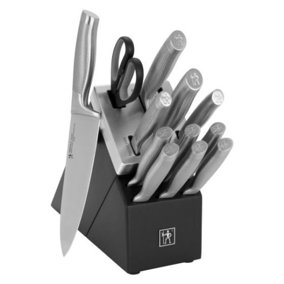 Diamond 13pc Self-Sharpening Knife Block Set