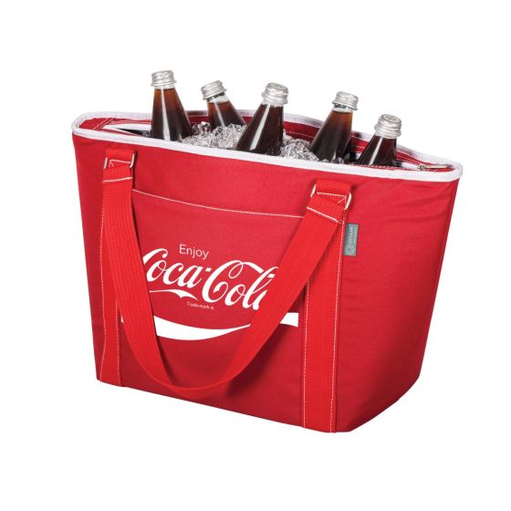 Enjoy Coca-Cola Topanga Cooler Tote Bag Red