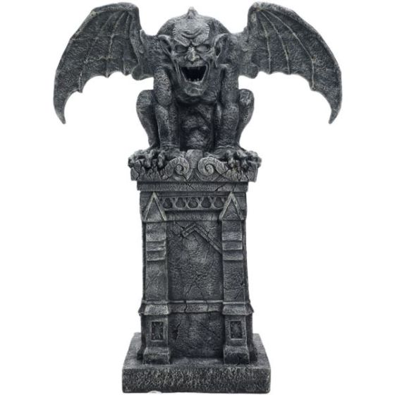 3.2-Ft. Tall Motion-Activated Gargoyle, Premium Halloween Prop