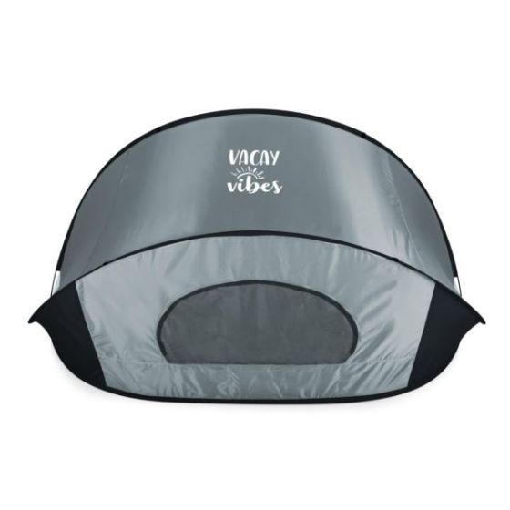 Beach Sayings - Manta Tent - Blue, Beach Don't Kill My Vibe